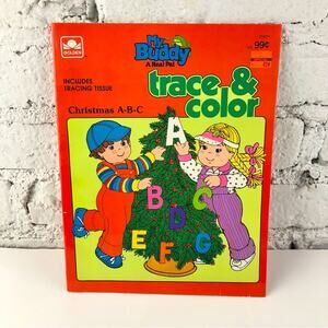 Vintage My Buddy Trace & Color Book
